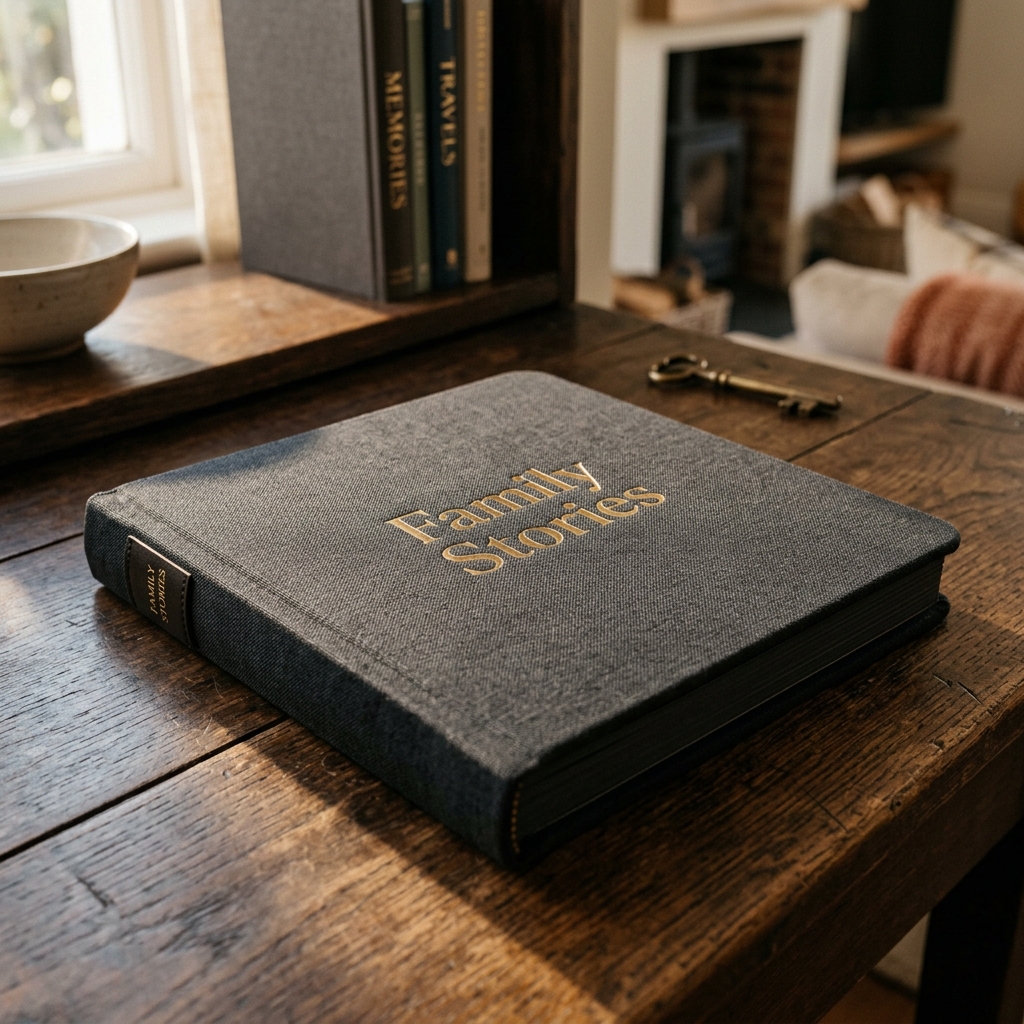 Handcrafted spine binding